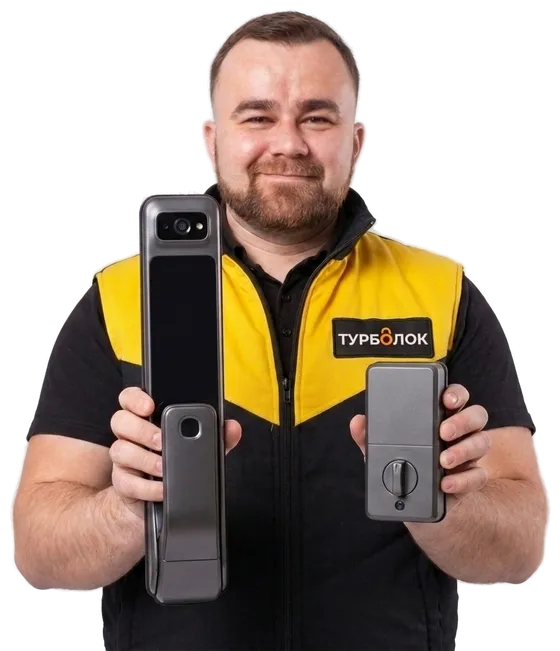 Установка умных замков в Астрахани — мастер TurboLock
